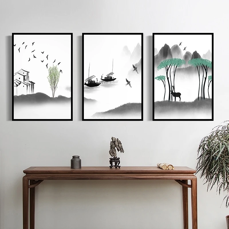 Картина по номерам художественная живопись декоративная Jiangnan Весенняя серия