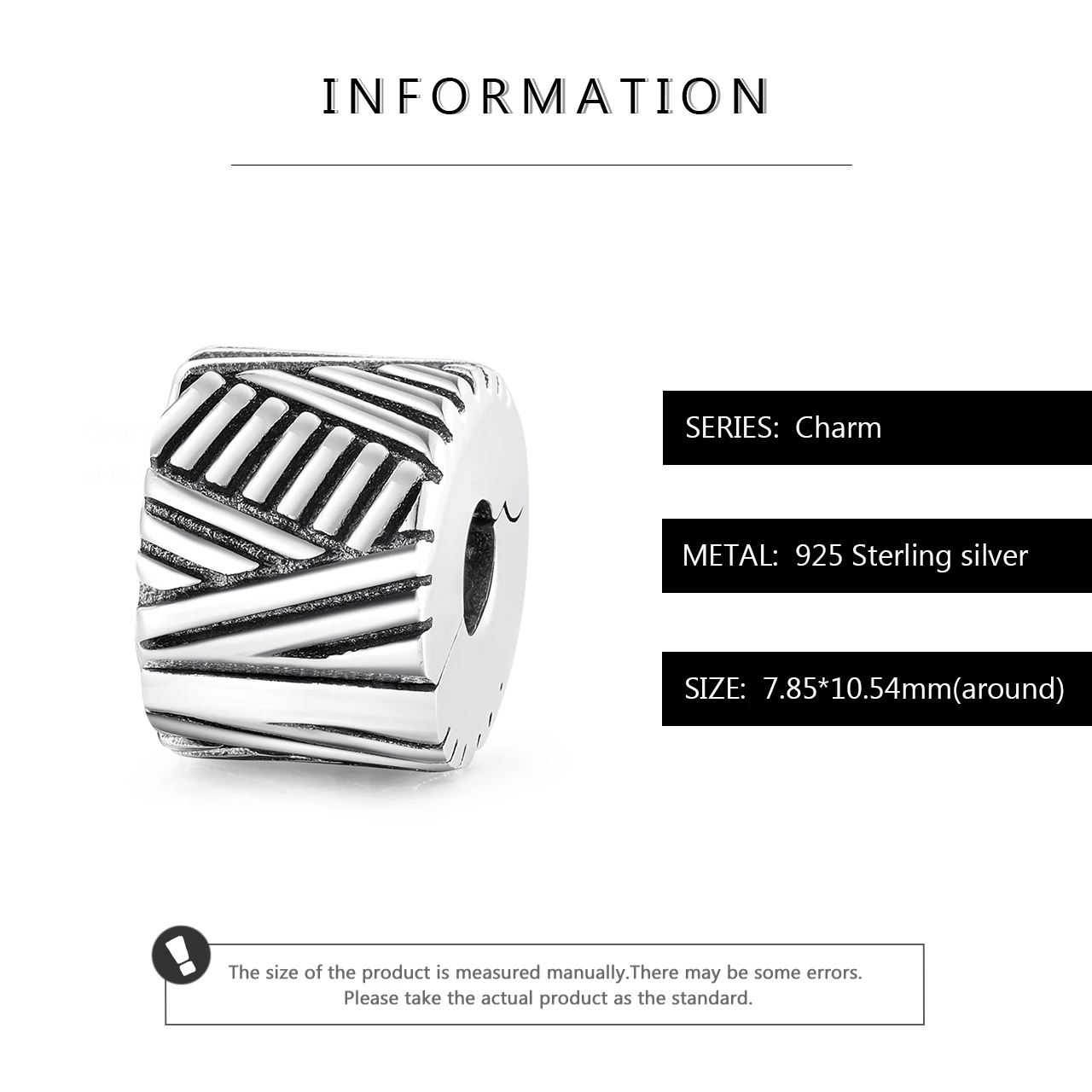 Женские аксессуары из серебра 100% пробы в виде катушки с металлическими зажимами