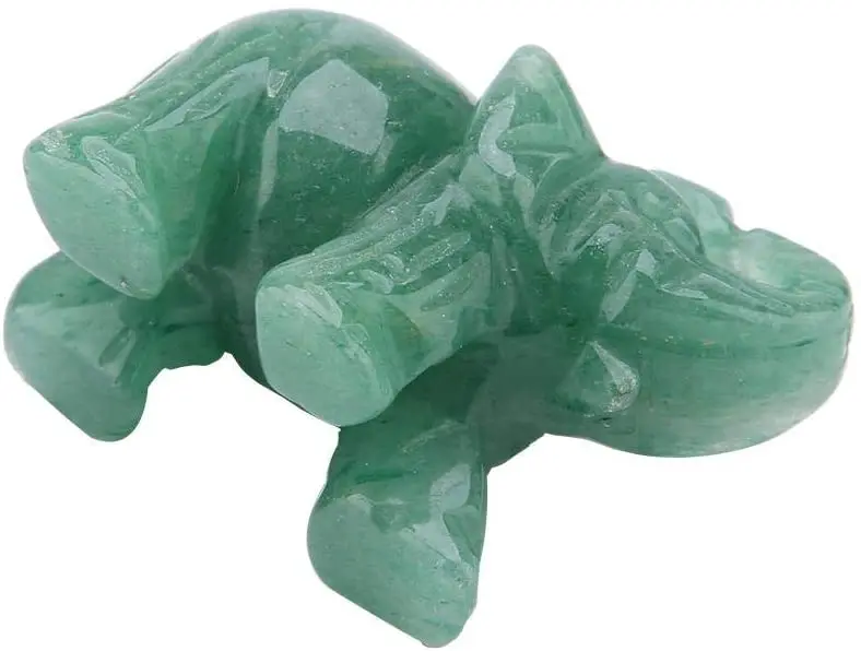 Счастливый Слон зелёный авантюрин нефрит стон Fortune Feng Shui Статуэтка женщины в офис