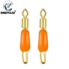 DNDYUJU, 50 шт в наборе, высокое качество быстрый разъем вращающиеся твердые кольца прокатки рыболовный крючок приманки быстра петля карп рыболовные принадлежности