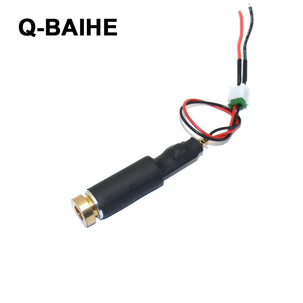 532 нм 100 мВт зеленый лазерный модуль диодный 2 8 3 7 В линейный Лазер|Эффект