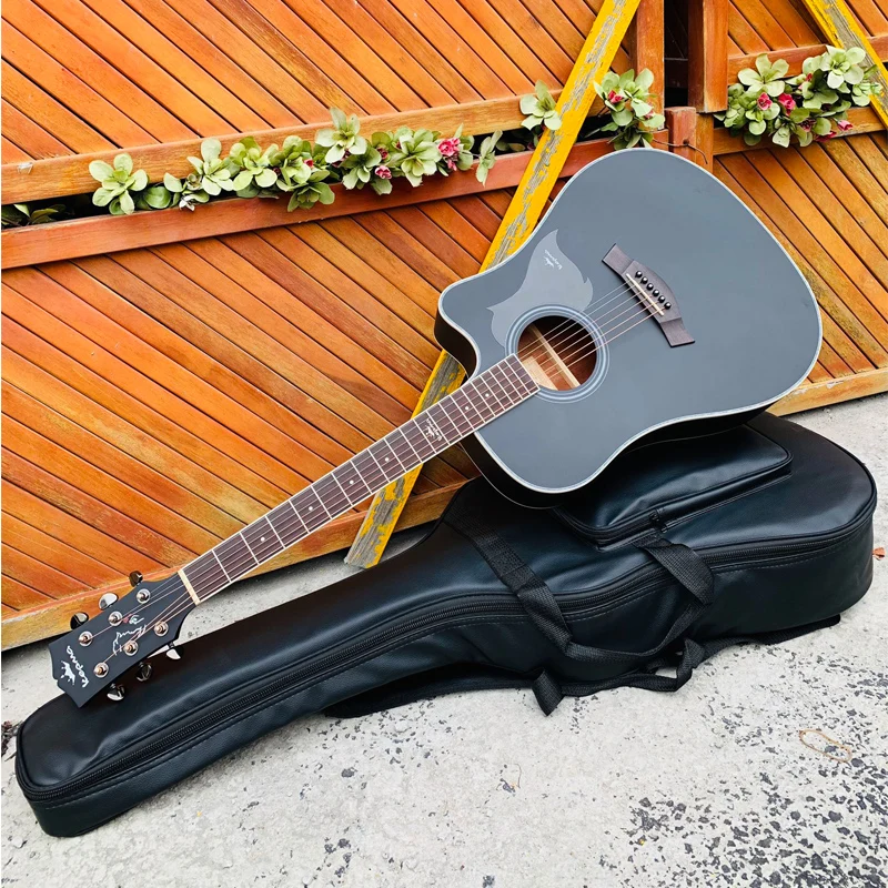 40 41 дюймовая сумка для гитары рюкзак народной утолщенная плечевая