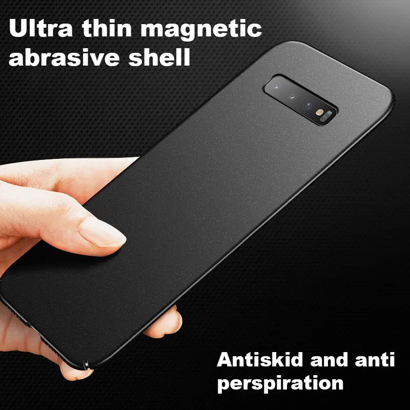 

Ultra-thin Hard Matte PC Phone Case For Samsung Galaxy S20 S10 E 5G S9 S8 Note 10 9 8 Plus Protection Cover