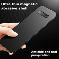 ultra thin hard matte pc phone case for samsung galaxy s20 s10 e 5g s9 s8 note 10 9 8 plus protection cover