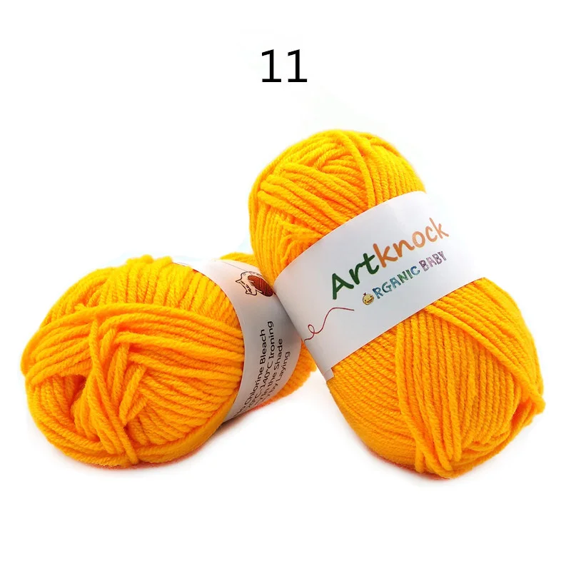 A11 60PCS 60 шт. пряжа для ручного вязания, хлопок, Органическая пряжа для вязания, свитер, носки, дешево - Цвет: A11 60PCS