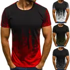 Мужская футболка с 3D-принтом, Повседневная футболка с коротким рукавом, одежда для улицы, Новинка лета 2020