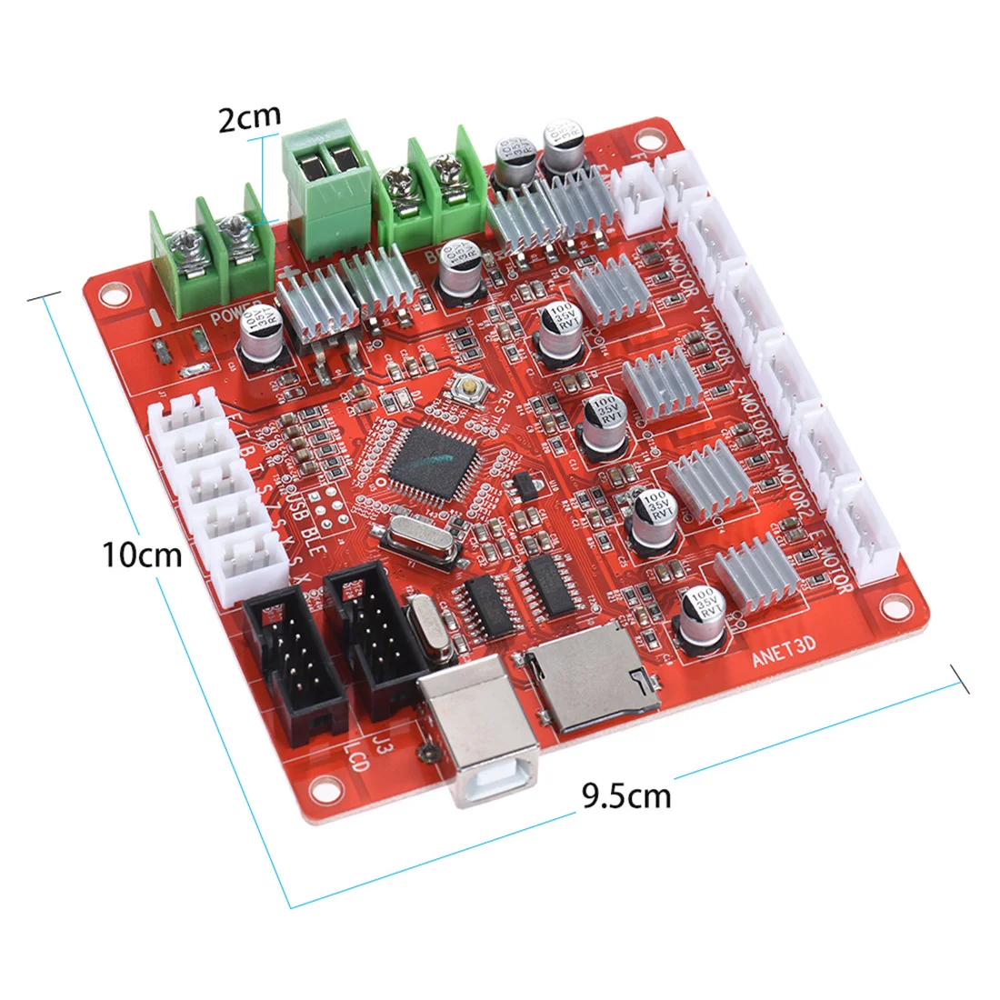 1 шт. A1284 Base V1.7 материнская плата управления A2 для Anet DIY самостоятельная сборка 3D