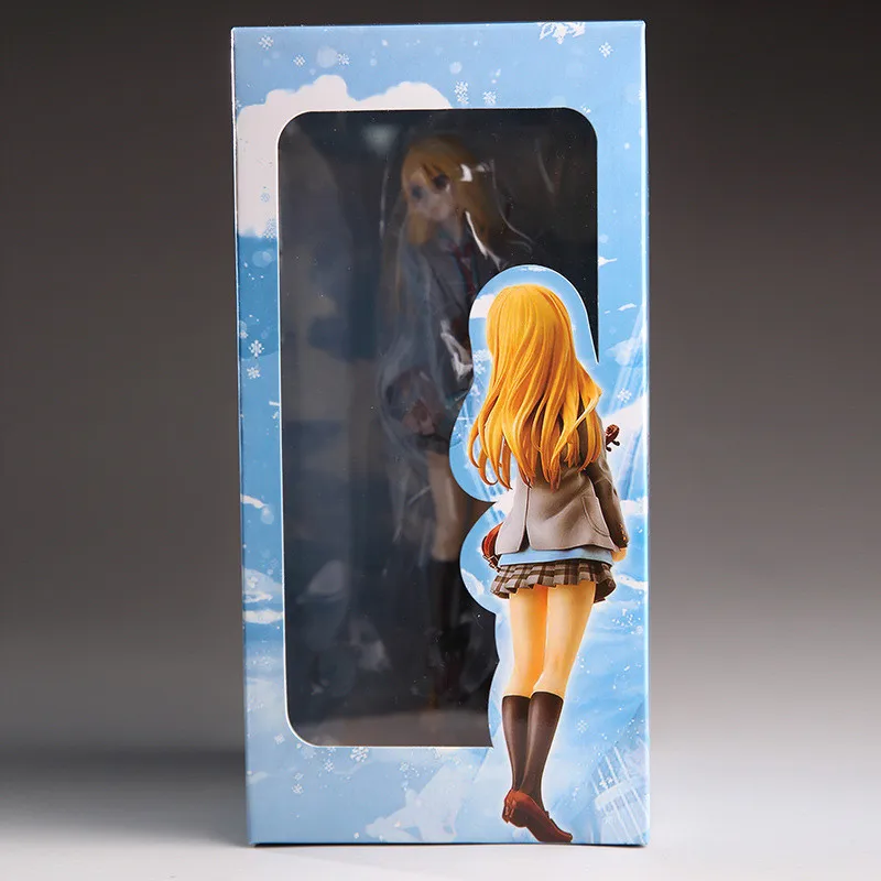 

action figure your lie in april kaori miyazono cartoon doll PVC 20cm box-packed japanese figurine world anime