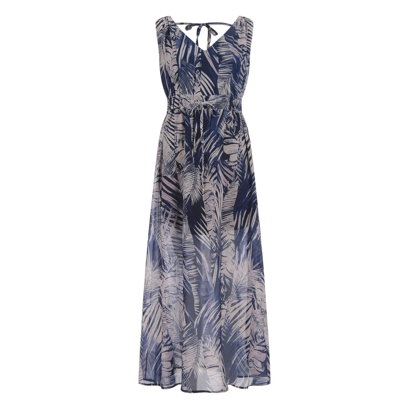 

Women Sexy backless Dresses Ladies Boho plus size V-neck Print Long Dress female large size Sleexeless maxi dress vestidos mujer