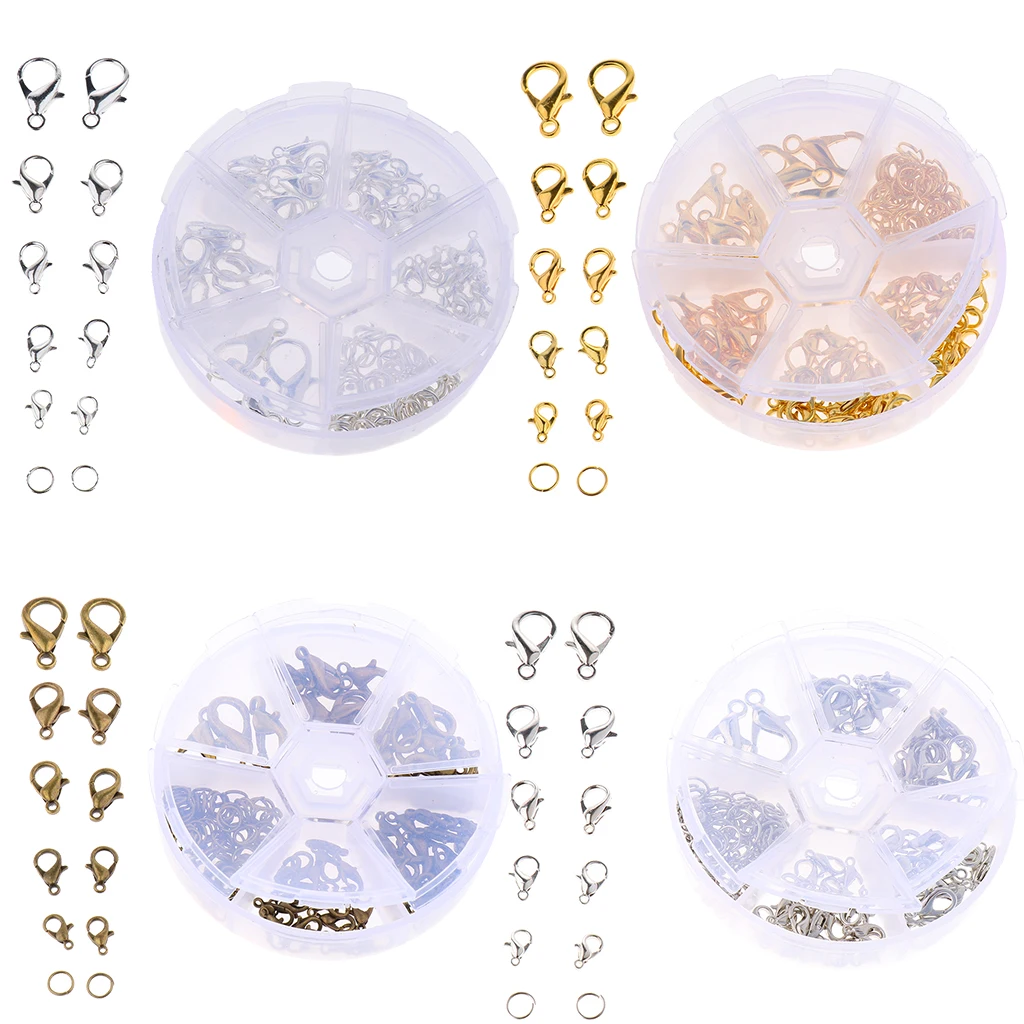 

Lobster Clasps Claw Trigger Hook Buckle for Necklace Bracelet Cord Connector