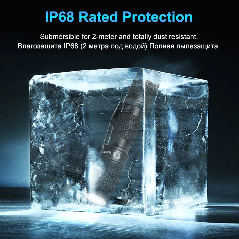 Миниатюрный фонарик LUMINTOP для повседневного использования 2 0 выходов брелок