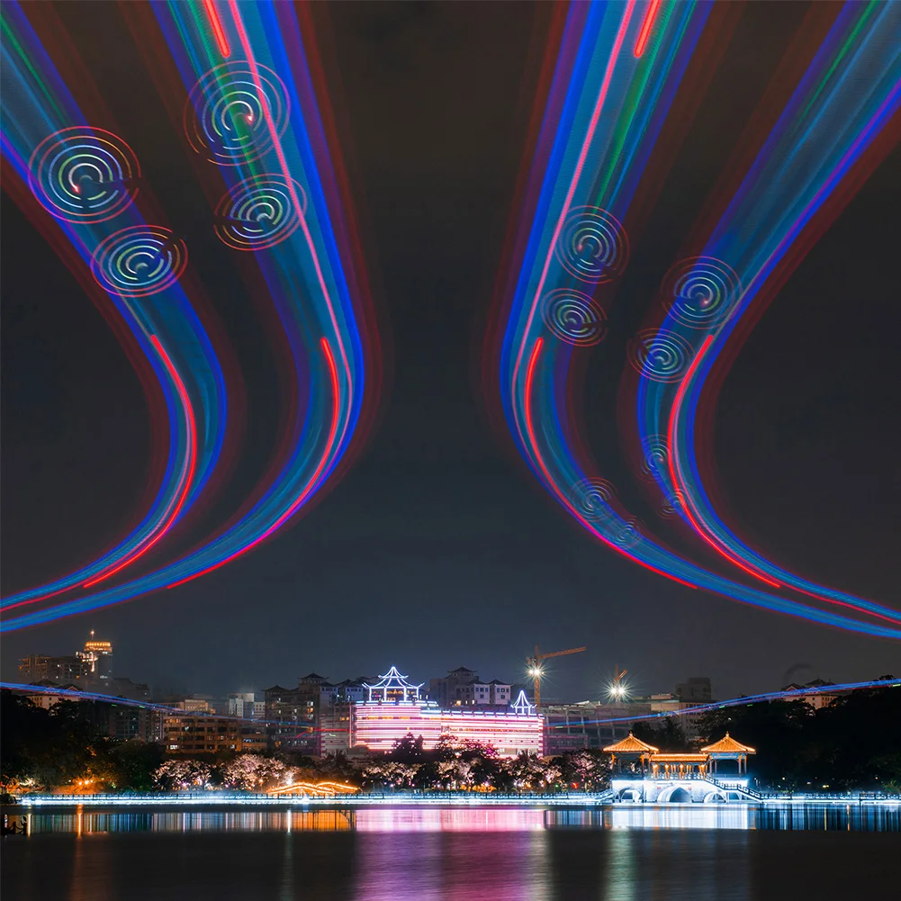 

2pair Rechargeable Lightweight Night Flying Easy Install Durable Led Lights Flash Propeller Quick Release For DJI Mavic Air 2