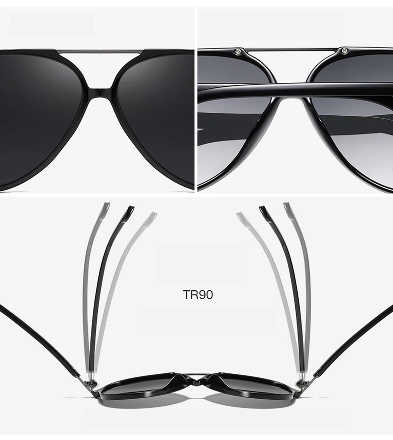 Peekaboo tr90 ретро поляризованные солнцезащитные очки мужские подарки на Рождество коричневые поляризованные солнцезащитные очки для вождения летние очки uv400