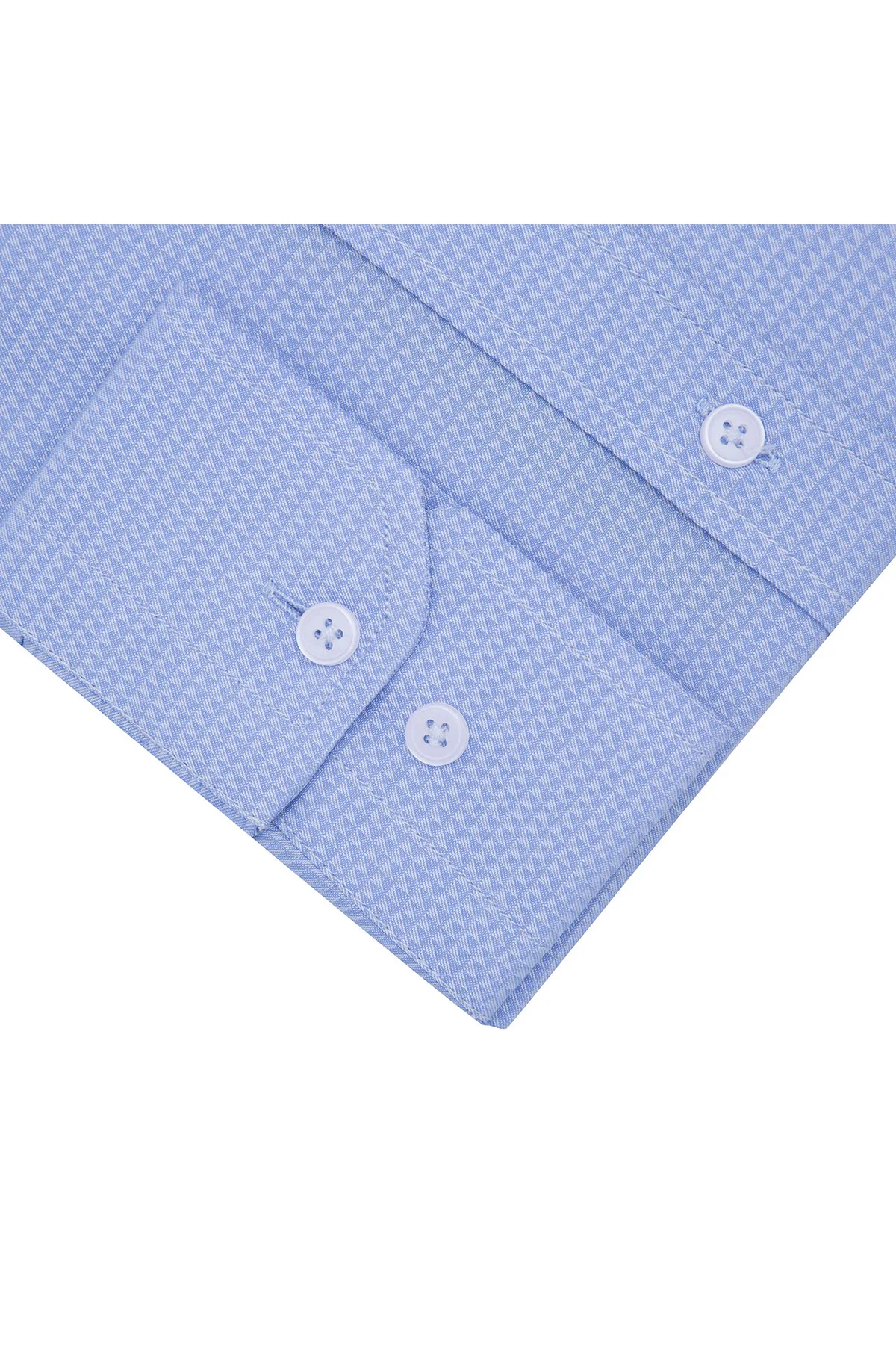 Сабри Özel Slim Fit рубашка с длинными рукавами мужская рисунком 5431642A | Мужская одежда