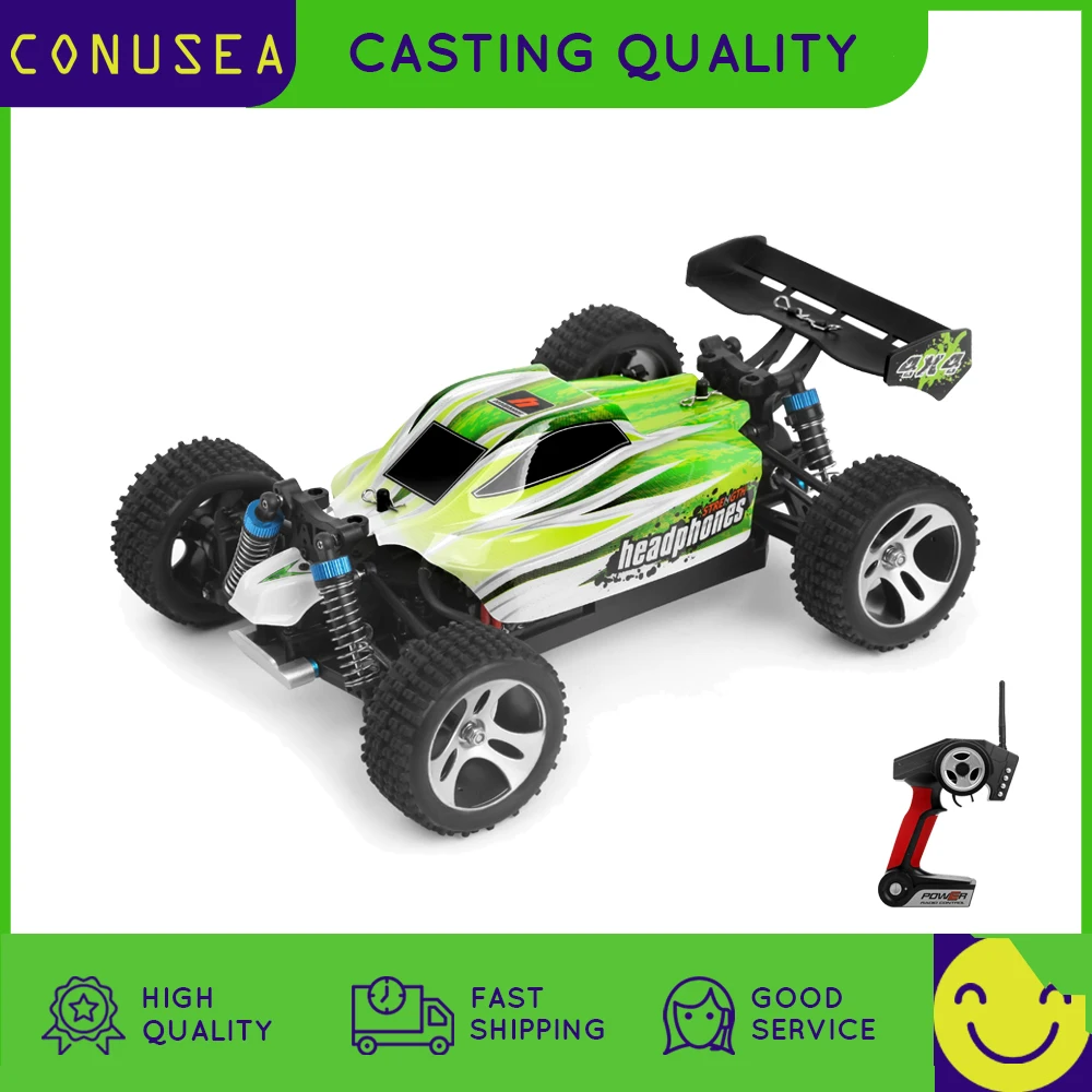 

WLtoys A959-B 1/18 70km/h RC Cars 2.4GHz 4WD High Speed Remote Control Car Racing Car Vehicle Electric Toy Car for Adults Kids