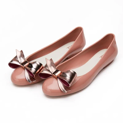 Melissa Ultragirl Mickey/Новинка года; женские сандалии на плоской подошве; Брендовая женская прозрачная обувь; сандалии Melissa; женская прозрачная обувь - Цвет: pink