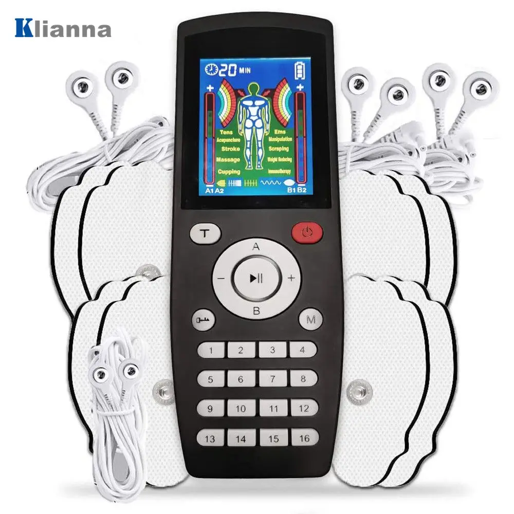 Цифровой импульсный массажер для стимуляции мышц устройство физиотерапии