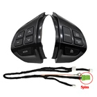 Черные многофункциональные кнопки управления на руль автомобиля с кабелями для Mitsubishi PajeroMontero Sport(KH) 2008-2015