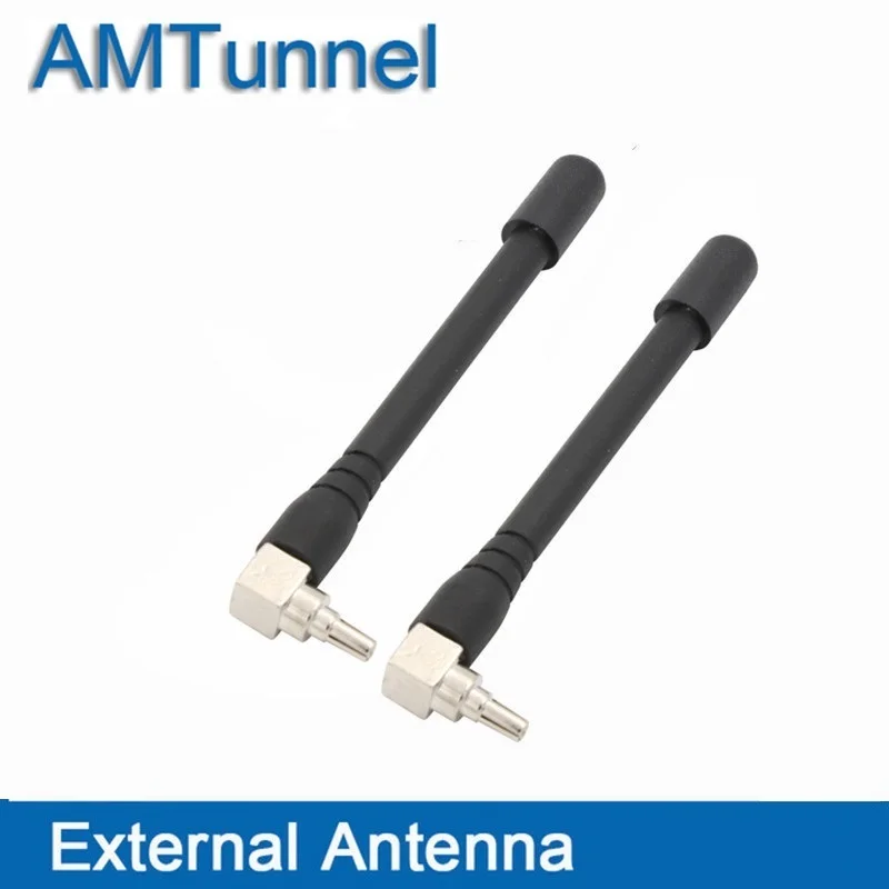 WiFi антенна 3g 4G антенна TS9 беспроводной маршрутизатор Антенна 2 шт./лот для huawei E5573 E8372 для PCI карты USB беспроводной маршрутизатор - Цвет: CRC9 male
