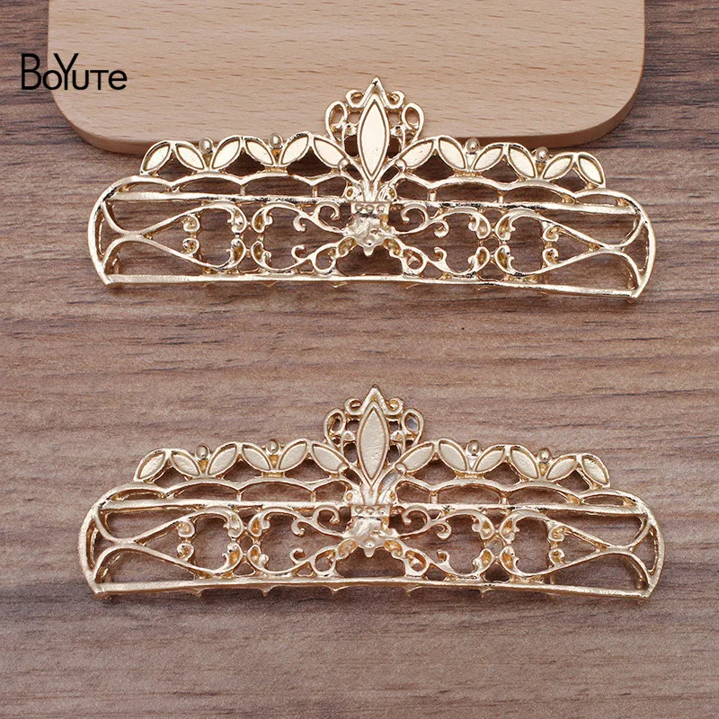 

BoYuTe (5 Pieces/Lot) 35*94MM Metal Alloy Materials Vintage Diy Handmade Hair Jewelry Accessories Wholesale