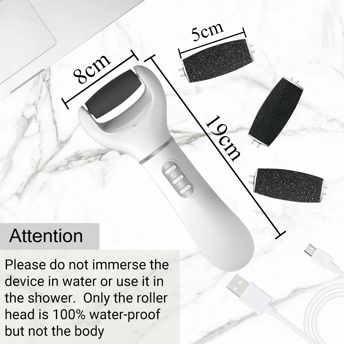 

Electric Pedicure Foot Care Tool Files Pedicure Callus Remover Rechargeable Sawing File For Feet Dead Skin Callus Peel Remover