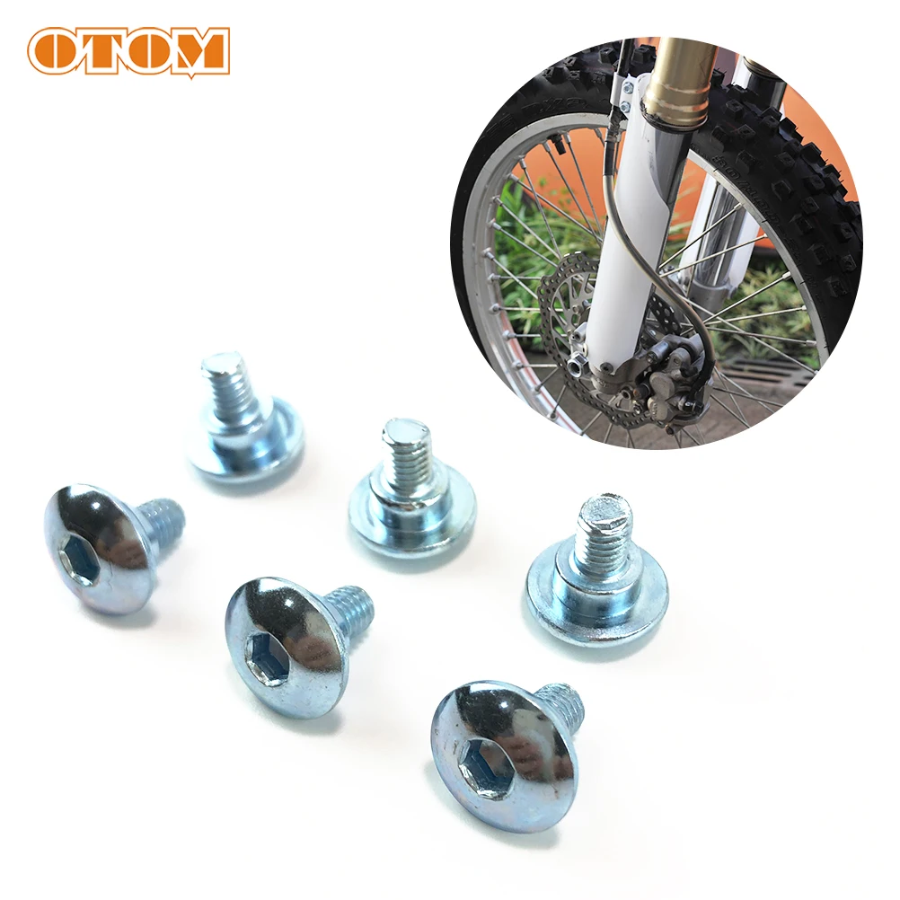 

OTOM Motorcycle Guard Plate Screw Front Shock Absorber Protection Steel Bolt 90113MAC78 For HONDA CRF250X CRF450X FORKSHOWA Part