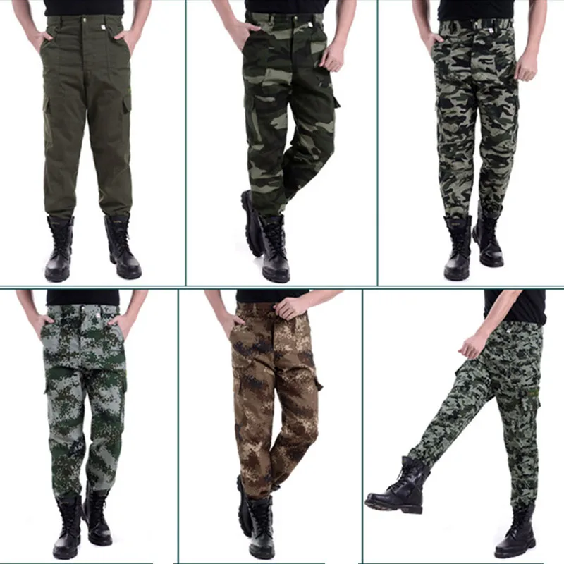 Брюки мужские тактические Воздухопроницаемые быстросохнущие боевые штаны в