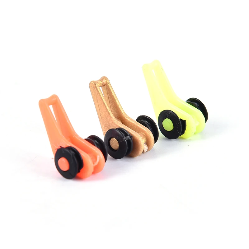 10 шт. пластиковый рыболовный крючок безопасный держатель приманка аксессуары