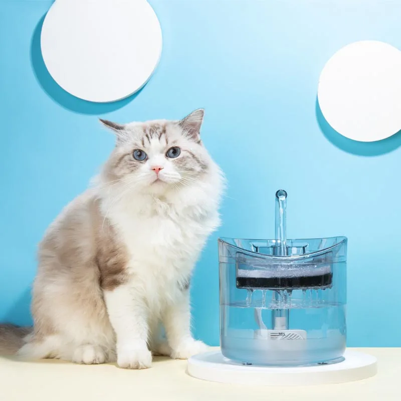 

Автоматический собака диспенсер для воды фонтан воды кота с краном прозрачный фильтр поилка для животных Сенсор питьевой фидер любимчика и...