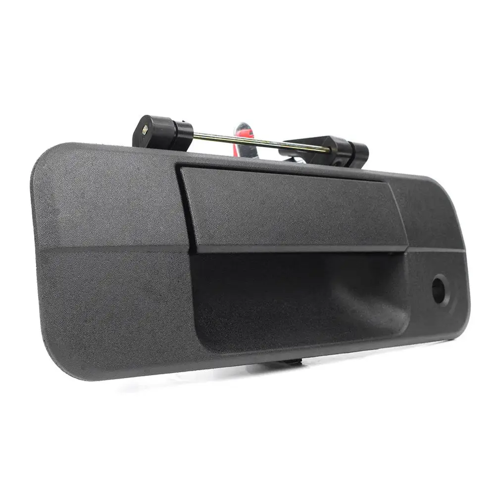 LUCKMART Черная Текстурированная ручка для задней двери автомобиля с отверстием