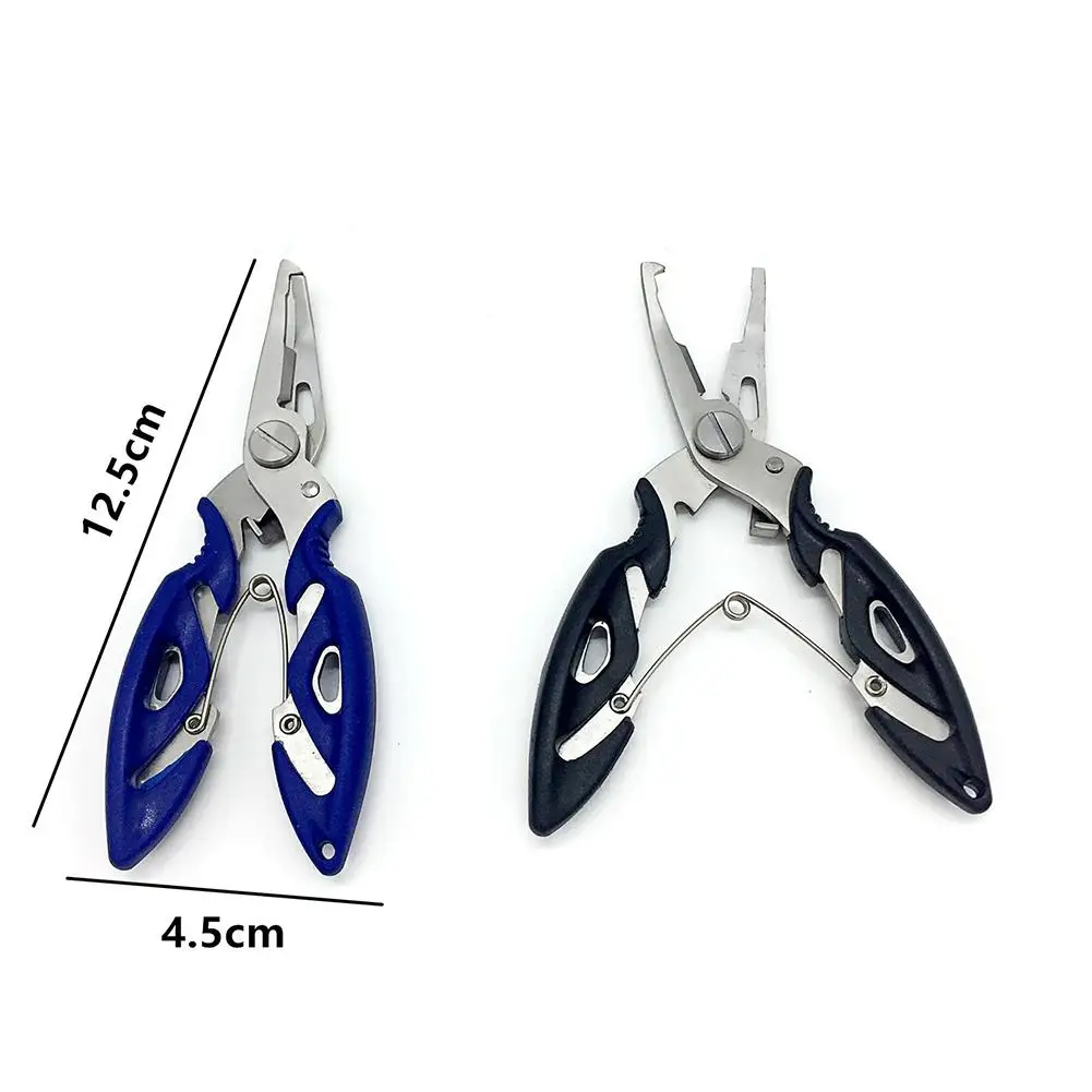 1 шт. рыболовные плоскогубцы ножницы с разделенным кольцом резак для лески из