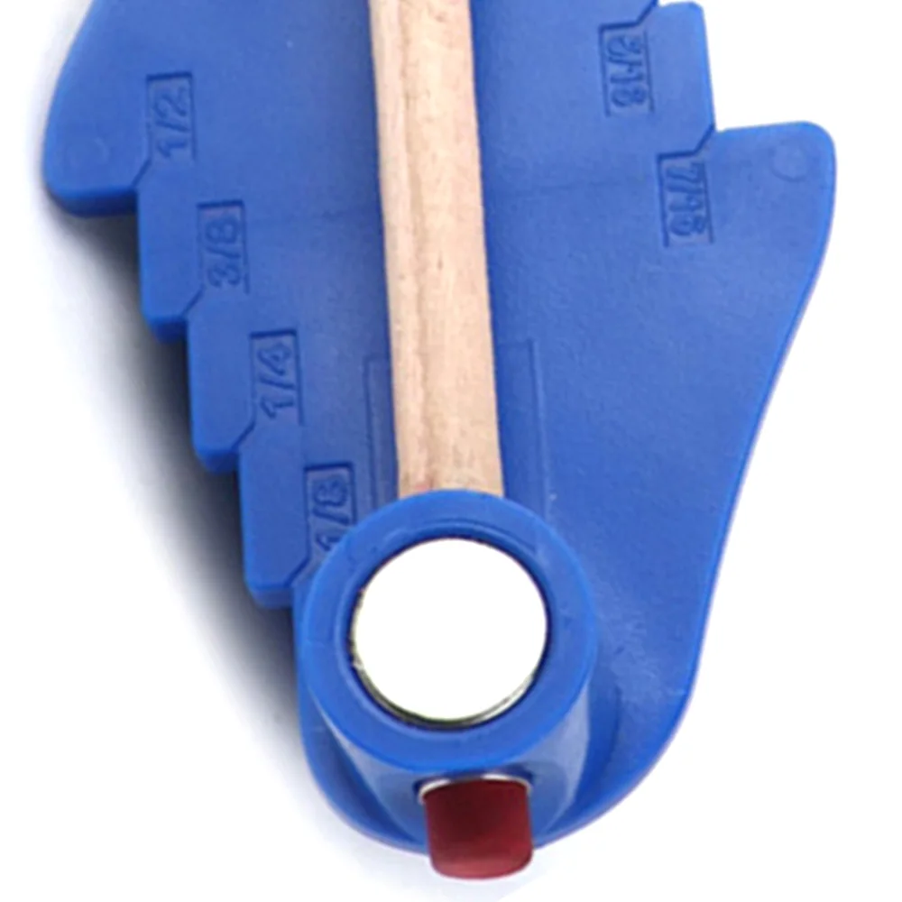 

ABS Center Offset Marking Tool Centerline Template Woodwork Gauge Scriber 64mm