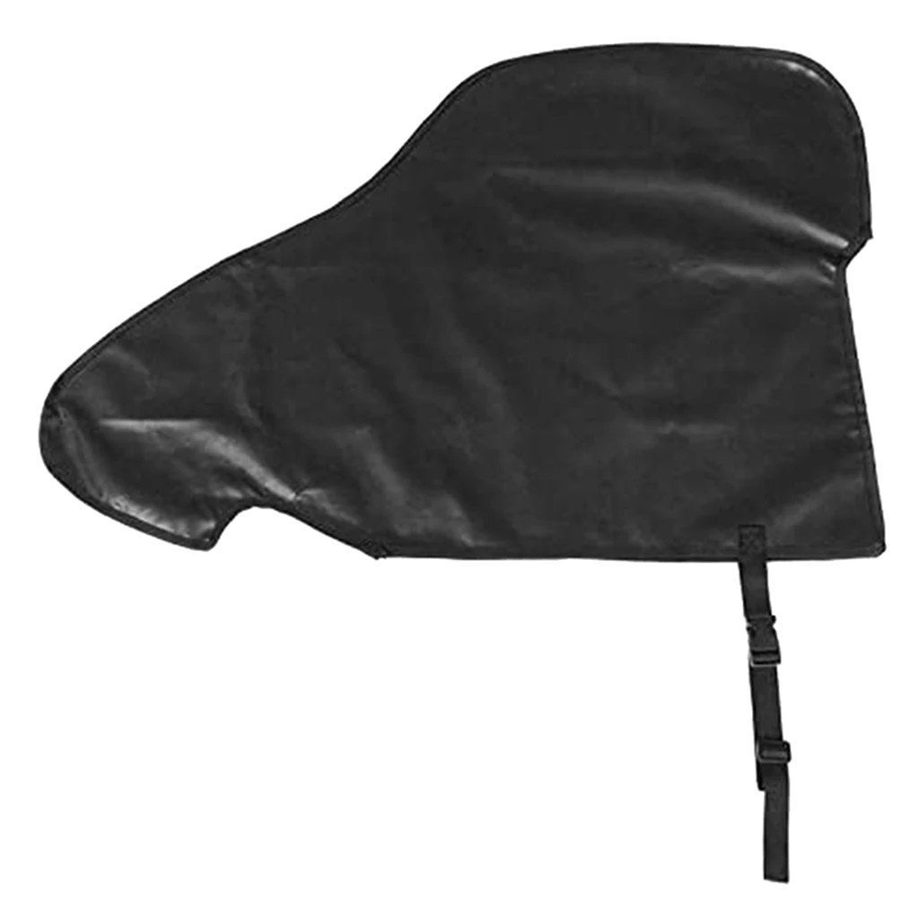 

Black Caravan Towing Hitch Cover Caravan PVC RV Covers Rain Dust Ptotector