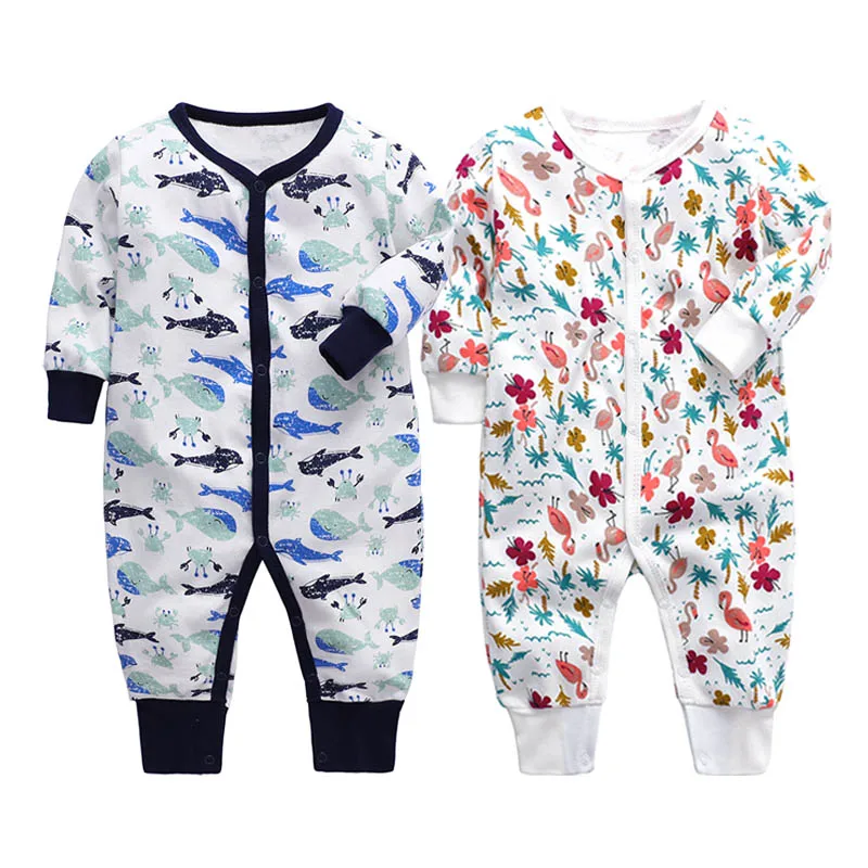 Baby Boys Girls Blanket Sleepers Newborn Babies Sleepwear Infant baby boy girl Long Sleeve clothes 0 3 6 9 12 Months Pajamas | Детская