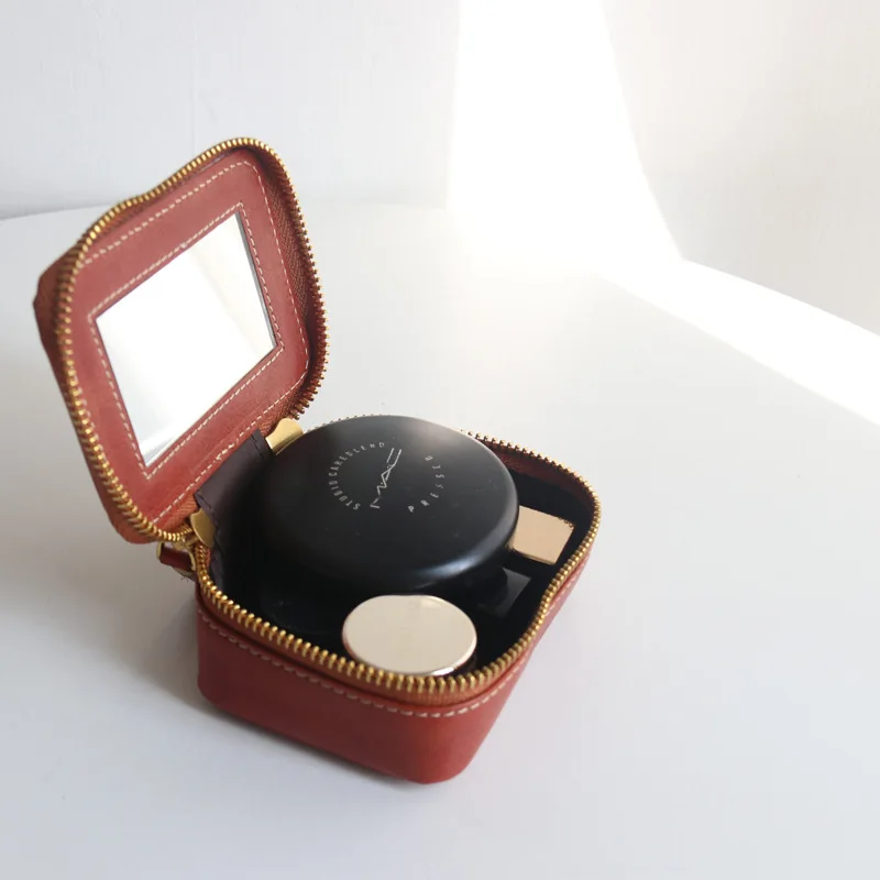 

SIKU men's leather wallet women fashion makeup bag slim coin purse