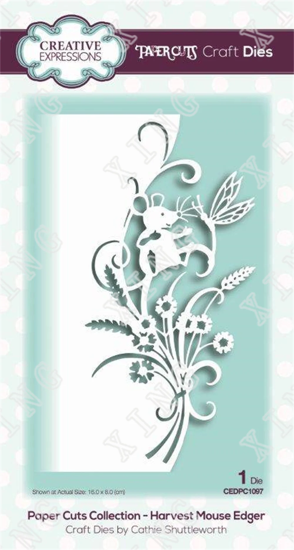 

Hot Sale Harvest Mouse Edger New Arrive Metal Cutting Dies Scrapbook Diary Decoration Embossed Paper Card Album Craft Template