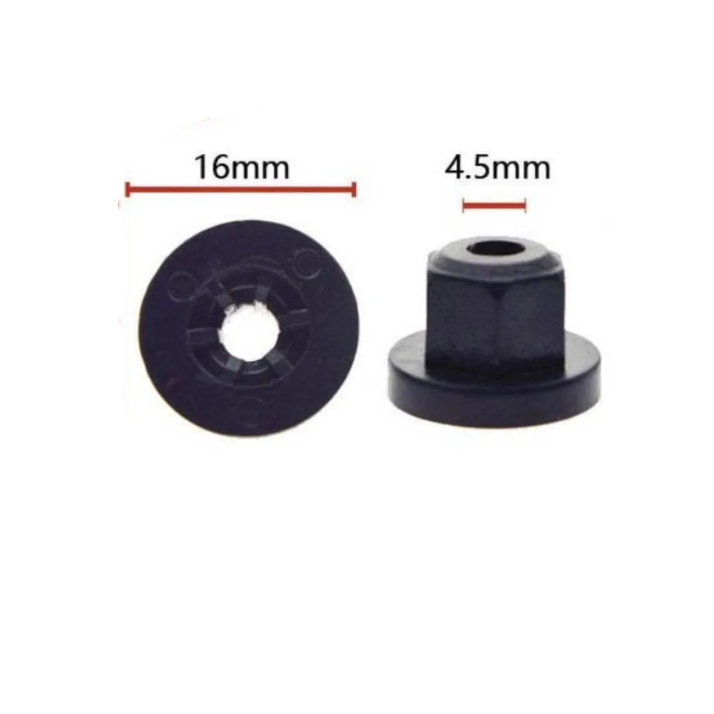 

Пластиковая гайка с кольцом для BMW 20 шт./компл. BlackNylon E46 E60 E61 E65 E90 E91 X3