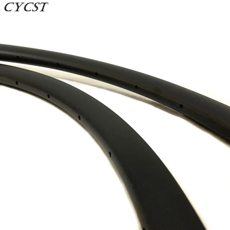 CYCST 29er 27 мм x 23 горный или Кроссовый велосипед супер легкий 285 г карбоновые диски UD