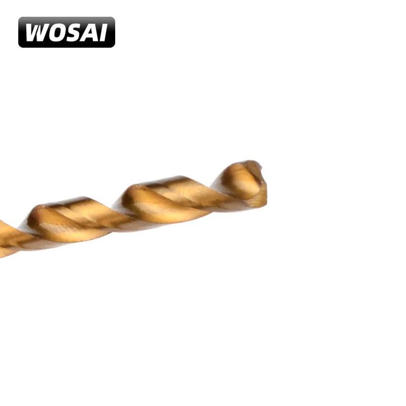 VVOSAI 13 шт./компл. высокоскоростное сверло из быстрорежущей стали с титановым