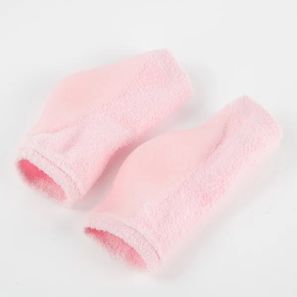 Invisible Gel Silicon Heel Sock Relieve Calluses Dry & Cracked Skin Moisturizing SPA Socks Feet Care | Красота и здоровье