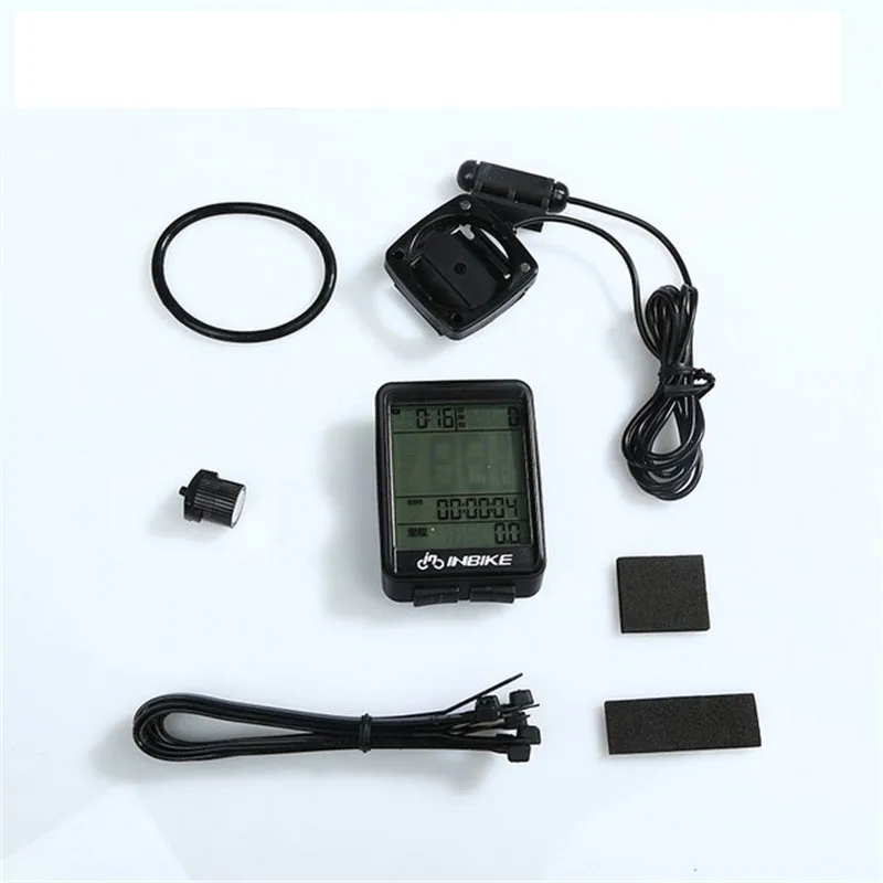 Водонепроницаемый велосипедный компьютер беспроводной и проводной MTB велосипед