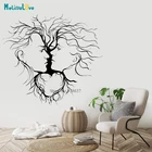 Особый дизайн с изображением Древа Жизни, настенные наклейки, самоклеящиеся фрески, домашний декор, гостиная, съемные виниловые наклейки на стену BB205