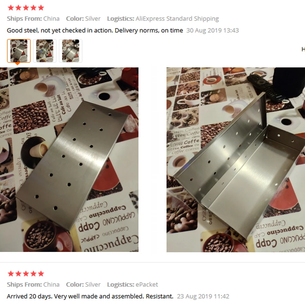 Cold Smoke Generator BBQ Accessories Stainless Steel Barbecue Grill Cooking Tools Bacon Fish Mini Apple Wood Chips Smoking Box