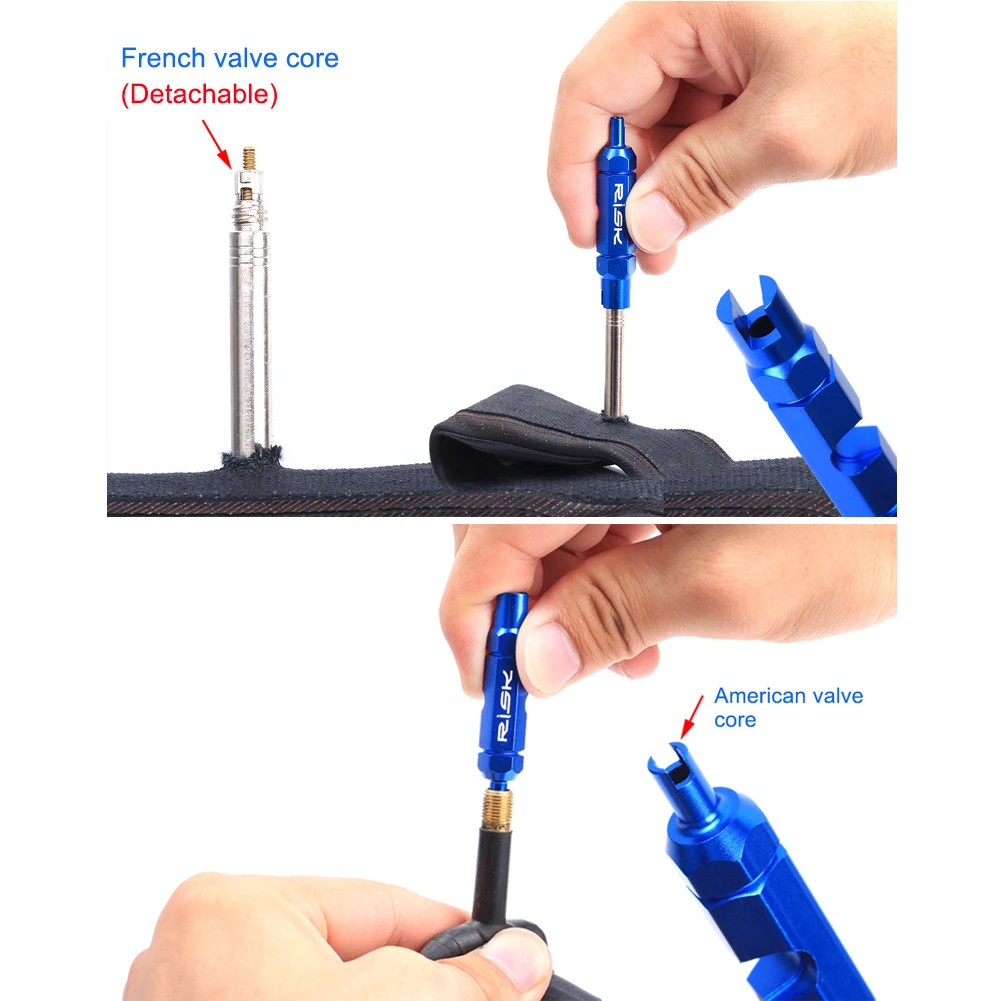 Велосипедный трубчатый клапан для ремонта шин инструменты удаления дорожного