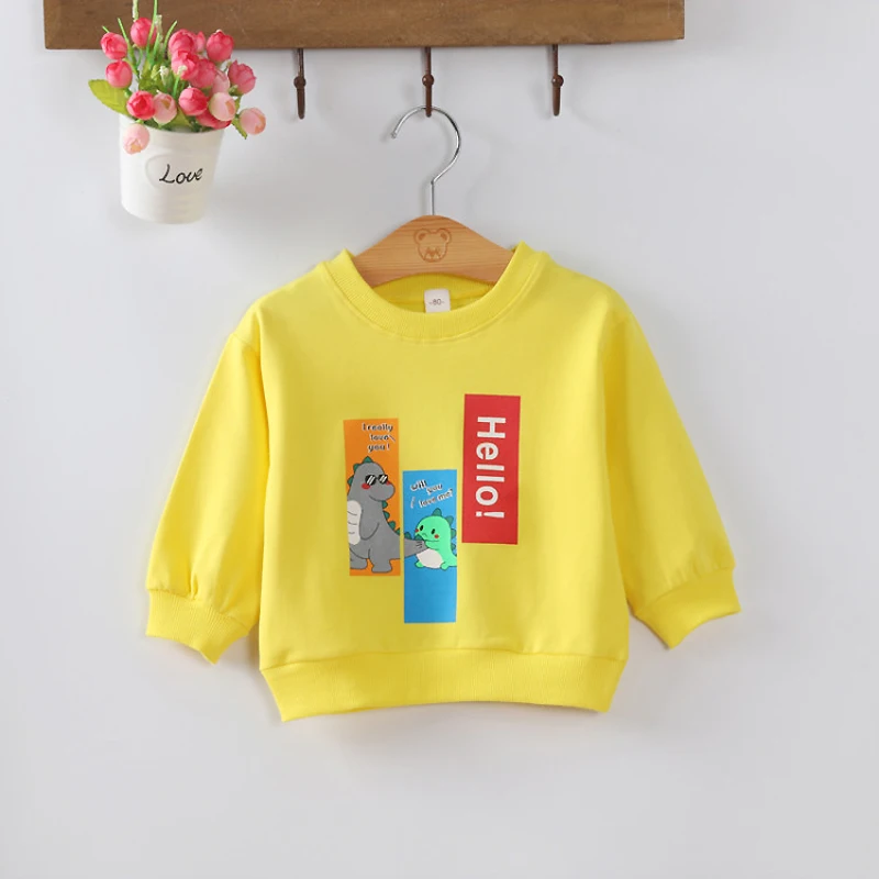 DIIMUU детская одежда свитшоты для маленьких мальчиков и девочек хлопковые