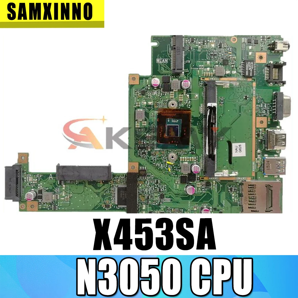 

Материнская плата X453SA с процессором N3050CPU REV2.0 для ASUS X453SA X453S X453 F453S Материнская плата ноутбука 100% протестированная работа