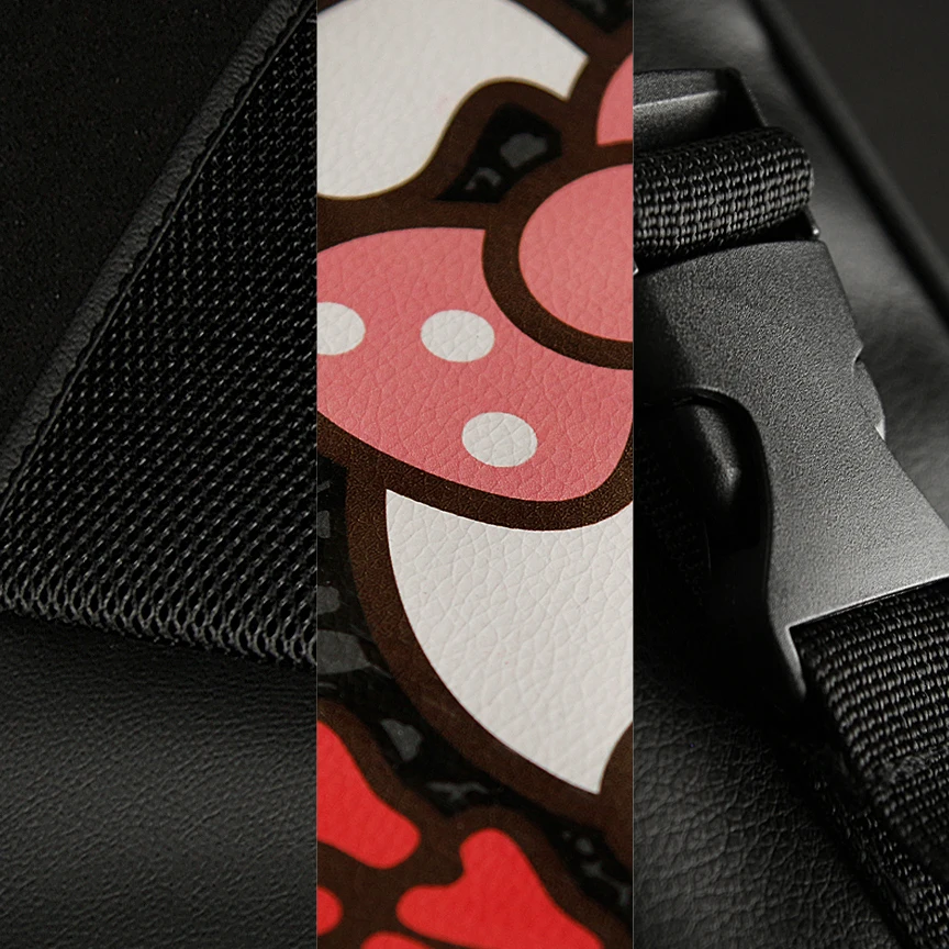 Мультяшный чехол для автомобильного сиденья из искусственной кожи детей 1 шт.