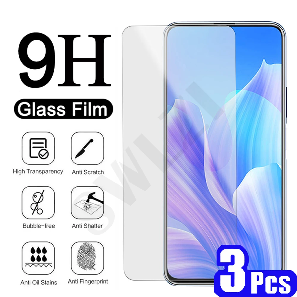 

Закаленное стекло для Honor 7S 7X 7A 7C 8X 8C 8S 9S 9A 9i 9C 9X Pro 10 lite 10i X10 Max play 8A Prime, защитная пленка для экрана телефона, 3 шт.