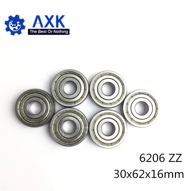 6206ZZ подшипник 30*62*16 мм ABEC 3 ( 1 шт.) для промышленного Мощность инструменты шайбовый