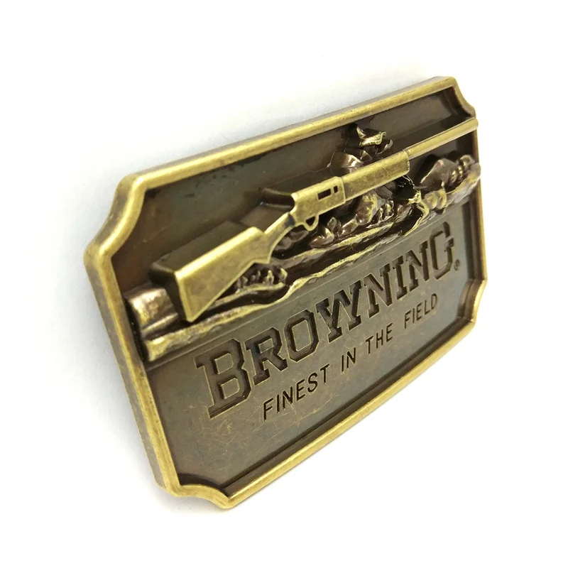 Металлическая пряжка для ремня мужчин и мальчиков в античном стиле Бронзовый